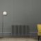 Milano Windsor - Traditional Horizontal Column Radiator - 3 Column - Grey Custom Colours
