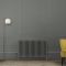 Milano Windsor - Traditional Horizontal Column Radiator - 3 Column - Grey Custom Colours