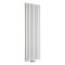Milano Aruba - Middle Connection Vertical Designer Radiator - Double Panel - White