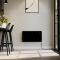 ECOSO Vitrum - Smart Electric Glass Panel Portable Heater - Plug-In/Hardwired Options and Choice of Wattage and Finish
