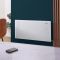 ECOSO Vitrum - Smart Electric Glass Panel Portable Heater - Plug-In/Hardwired Options and Choice of Wattage and Finish
