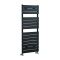 Milano Lustro - Designer Anthracite Flat Panel Heated Towel Rail 1213mm x 500mm