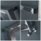 Milano Eclipse - Designer Mirror Polished Heated Towel Rail - 880mm x 500mm