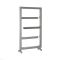 Milano Eclipse - Designer Mirror Polished Heated Towel Rail - 880mm x 500mm