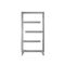 Milano Eclipse - Designer Mirror Polished Heated Towel Rail - 880mm x 500mm
