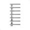 Milano Ivor - Designer Satin Polished Heated Towel Rail - 1000mm x 500mm