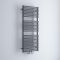 Milano Via - Anthracite Bar on Bar Central Connection Heated Towel Rail - Choice of Size