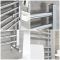 Milano Kent - Straight Chrome Heated Towel Rail 1200mm x 1000mm