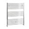 Milano Kent - Straight Chrome Heated Towel Rail 1200mm x 1000mm