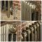 Milano Mercury - 3 Column Cast Iron Radiator - 760mm Tall - Natural Brass - Multiple Sizes Available