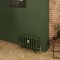 Milano Mercury - 4 Column Cast Iron Radiator - 360mm Tall - Farrow & Ball Duck Green - Multiple Sizes Available