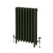Milano Mercury - 4 Column Cast Iron Radiator - 960mm Tall - Farrow & Ball Duck Green - Multiple Sizes Available