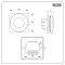 Milano Connect - Wi-Fi Thermostat for Electric Heating