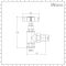 Milano - Traditional Angled Radiator Valves (Pair) - Choice of Finish