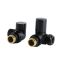 Milano - Modern Corner Radiator Valves - Choice of Finish