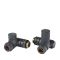 Milano - Anthracite Manual Dual Fuel Corner Radiator Valves