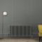 Milano Windsor - Traditional 3 Column Radiator Feet - Choice of Grey Finishes