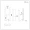 Milano Windsor - Traditional 3 Column Radiator Feet - Choice of Grey Finishes