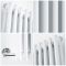 Milano Windsor - White Traditional Horizontal Electric Double Column Radiator - Choice of Size and Wi-Fi Thermostat