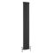 Milano Windsor - Anthracite 1800mm Traditional Vertical Double Column Radiator - Choice of Size