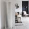 Milano Windsor - Vertical Traditional Column Radiator - 2 Column - White