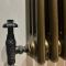 Milano Windsor - Thermostatic Antique Style Angled Radiator Valves (Pair) - Choice of Finish