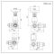 Milano Windsor - Traditional Thermostatic Corner Radiator Valves - Choice of Finish