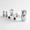 Milano Select - Chrome Thermostatic Straight Radiator Valves - (Pair)
