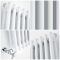 Milano Windsor - Vertical Traditional Column Radiator - 2 Column - White