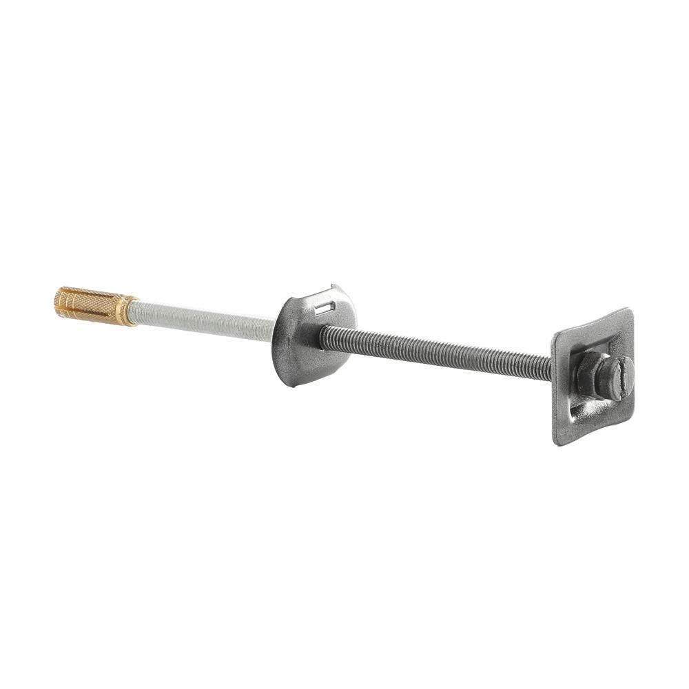 Milano - Cast Iron Radiator Straight Wall Stay - Pewter
