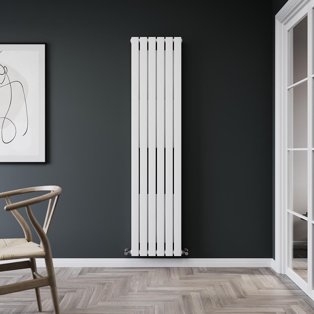 Milano Alpha - Convector Flat Panel Vertical Designer Radiator - Everyday Colours