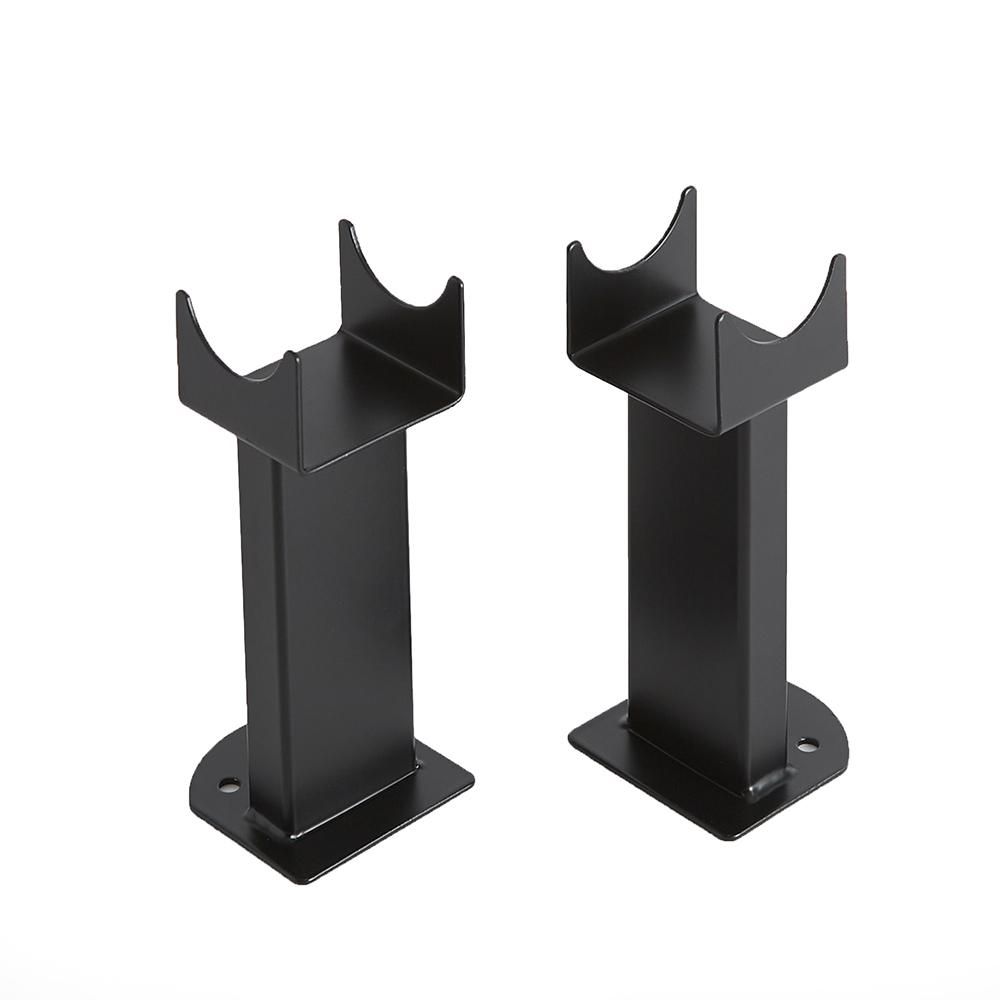 Milano - Black Floor-Mounting Feet for Capri & Java Designer Radiators