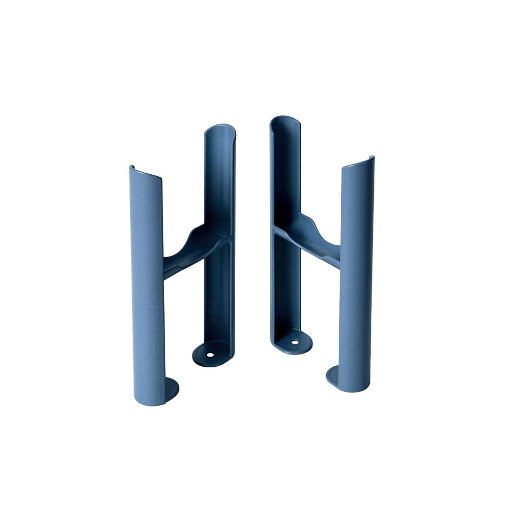 Milano Windsor - Traditional 3 Column Radiator Feet - Choice of Blue Finishes