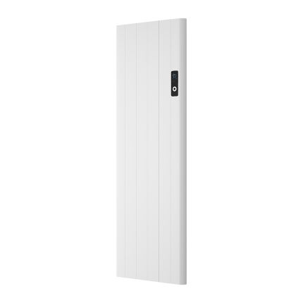 Reina Maia - Aluminium Electric Vertical Designer Radiator - Single Panel - White