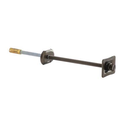 Milano - Cast Iron Radiator Straight Wall Stay - Antique Brass