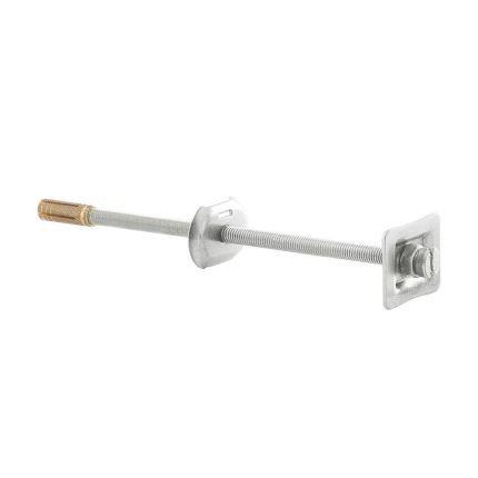 Milano - Cast Iron Radiator Straight Wall Stay - Silver
