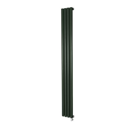 Milano Aruba - Electric Evergreen Vertical Designer Radiator - Choice of Size and Wi-Fi Thermostat
