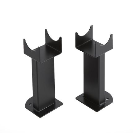 Milano - Black Floor-Mounting Feet for Capri & Java Designer Radiators