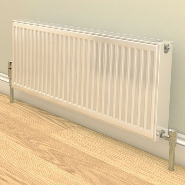 Stelrad Compact - Type 21 Double Panel Plus Convector Radiator (P+) - 600mm x 400mm
