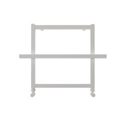 Carisa Ajax - Aluminium Heated Towel Rail - 450mm x 600mm - White