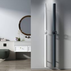 CARISA OTTO SINGLE Electric Towel Rail - Choice of size & finish