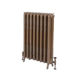 Milano Beatrix - Cast Iron Radiator - 950mm Tall - Burnt Gold - Multiple Sizes Available