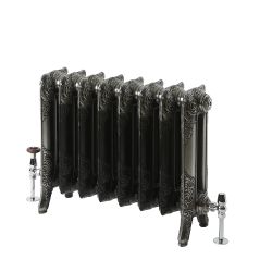 Milano Beatrix - 2 Column Cast Iron Radiator - 950mm Tall - Full Polish - Multiple Sizes Available