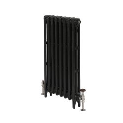 Milano Mercury - 3 Column Cast Iron Radiator - 560mm Tall - Antique Graphite - Multiple Sizes Available