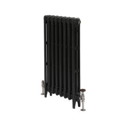Milano Mercury - Cast Iron Radiator - 860mm Tall - Antique Graphite - Multiple Sizes Available