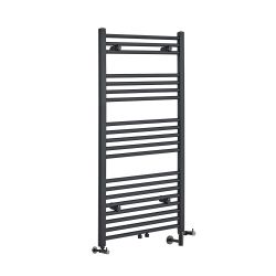 Milano Neva - Anthracite Dual Fuel Heated Towel Rail 1188mm x 500mm