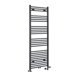 Milano Neva - Anthracite Dual Fuel Heated Towel Rail 1600mm x 500mm