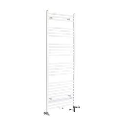 Milano Neva - White Dual Fuel Heated Towel Rail 1600mm x 500mm