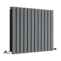 Milano Alpha - Horizontal Flat Designer Radiator - Choice of Colours and Sizes