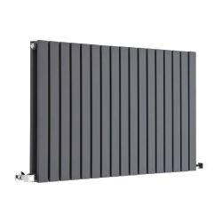 Milano Capri - Anthracite Horizontal Designer Radiator - Choice of Size